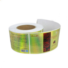 Chinese Factory Custom Label Printing Machine Roll Sticker Waterproof Self-Adhesived Labels